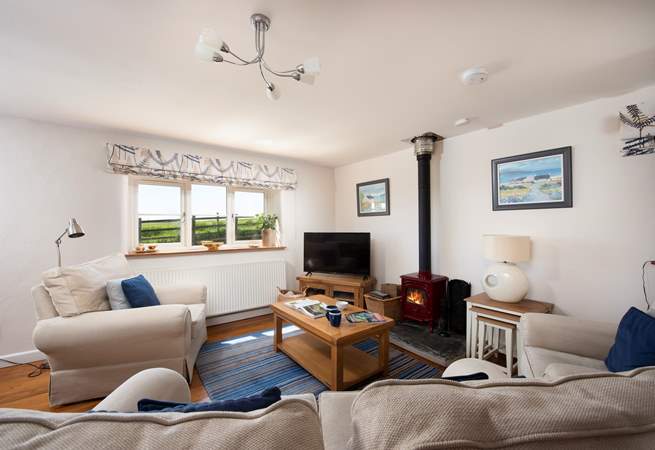 Beautifully appointed with rolling views of the countryside. 