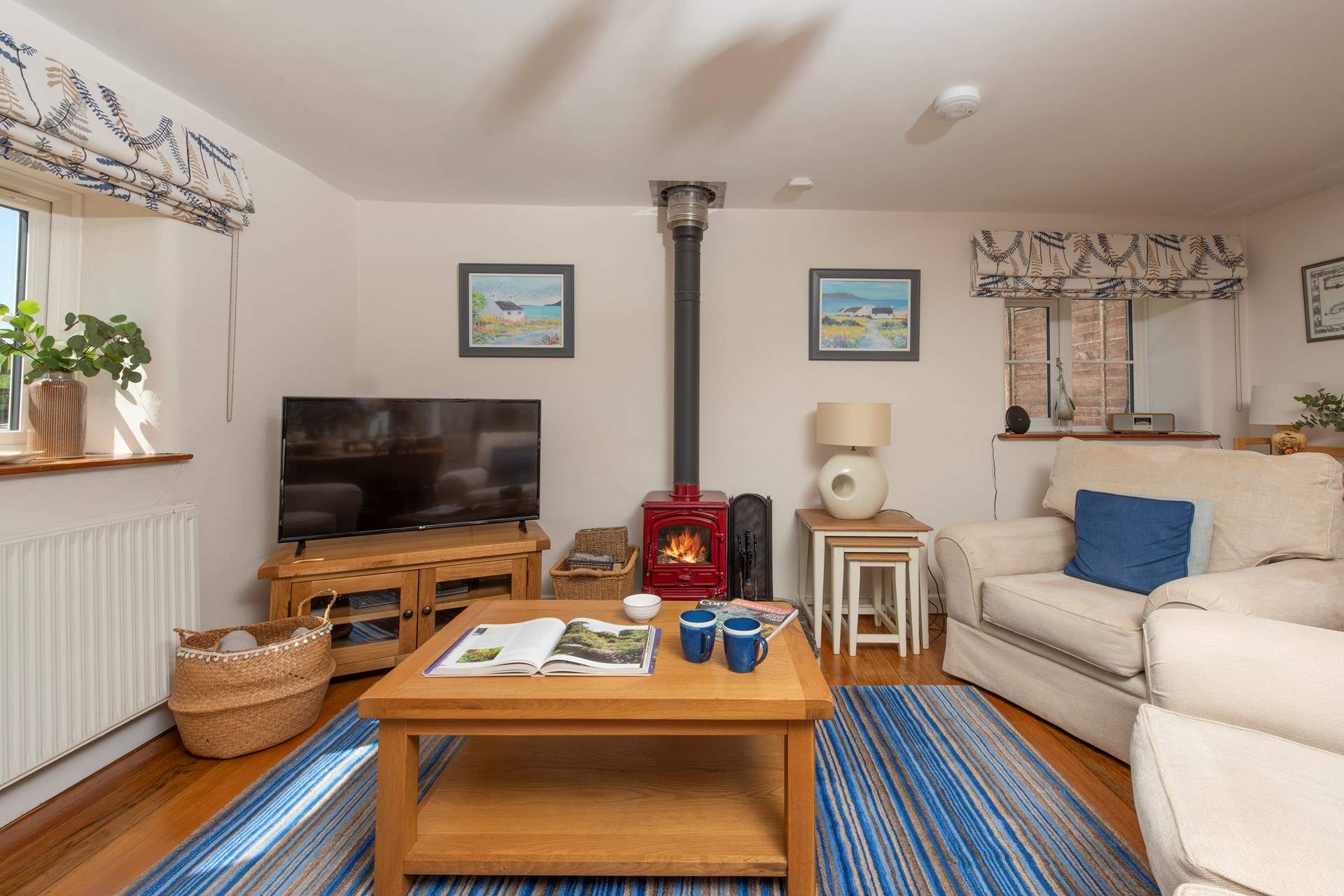 Settle down here for the evening with a good book.