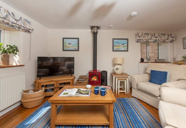 Settle down here for the evening with a good book.