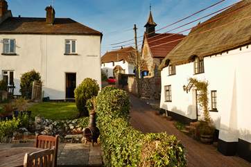What a beautiful village.