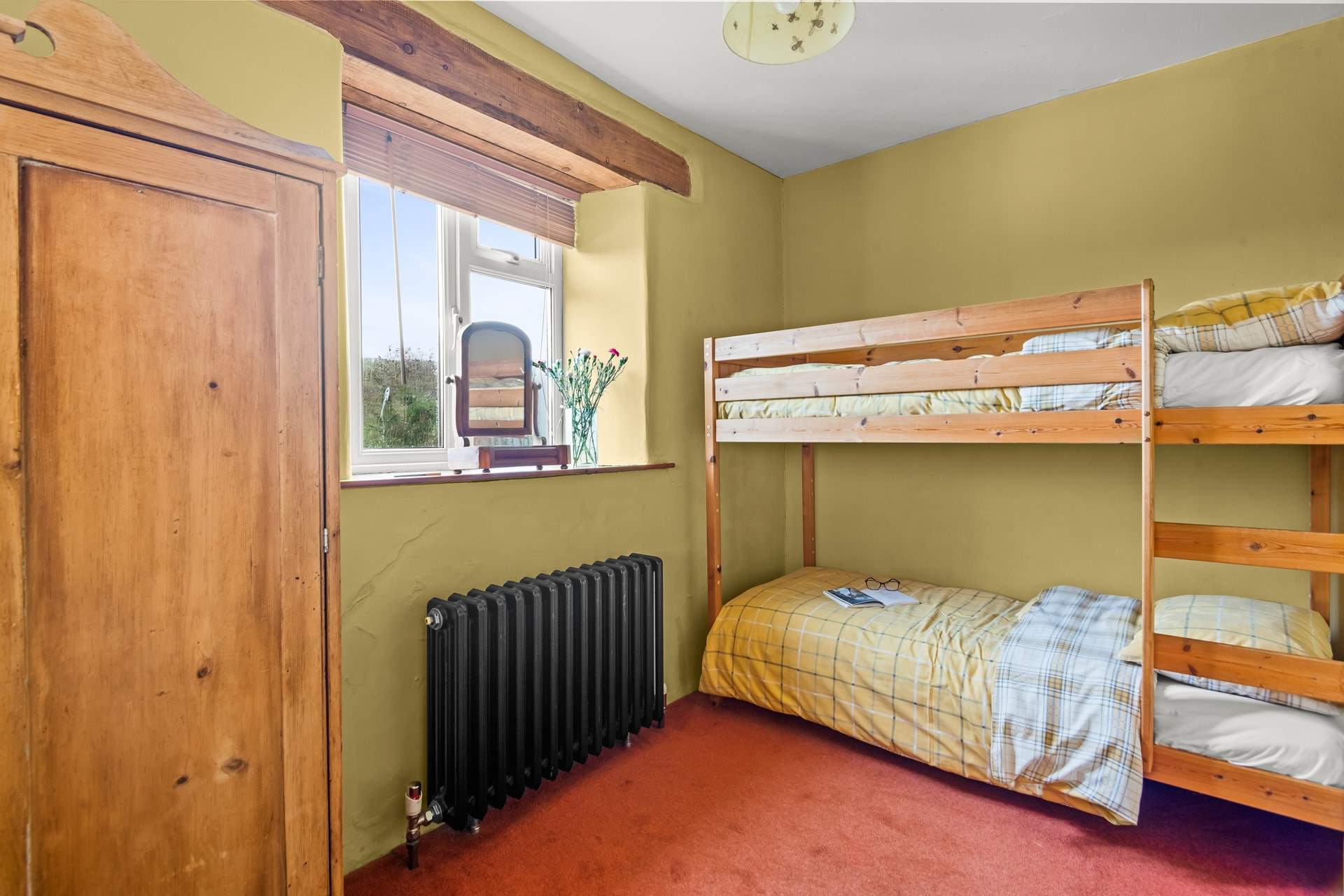 The children will love the bunk-beds.