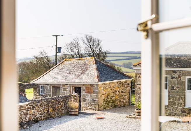 These lovely stone farm buildings have been lovingly restored.