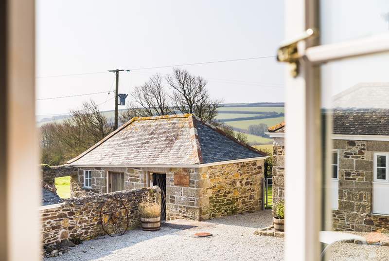 These lovely stone farm buildings have been lovingly restored.