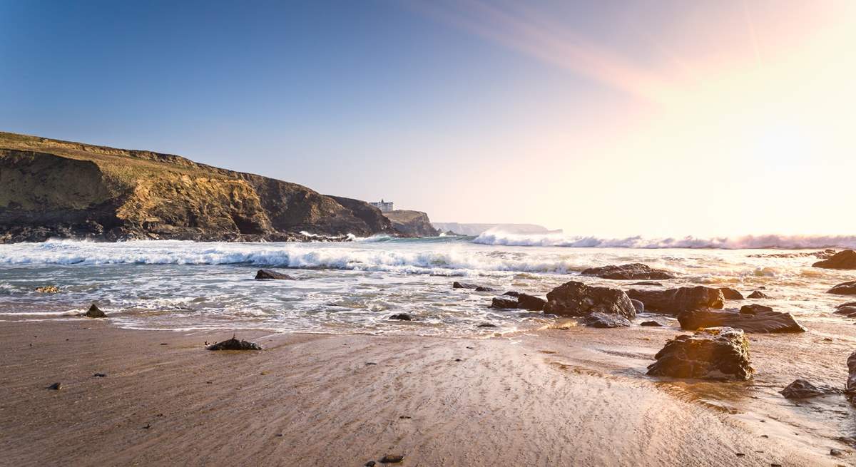 The local beaches are rugged and beautiful and some have been featured in the TV series Poldark.