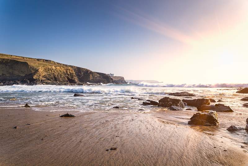 The local beaches are rugged and beautiful and some have been featured in the TV series Poldark.