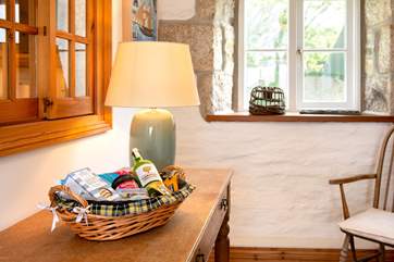 A Cornish hamper awaits you.