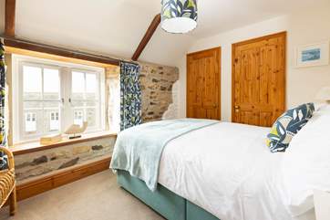 Furnished in coastal colours.