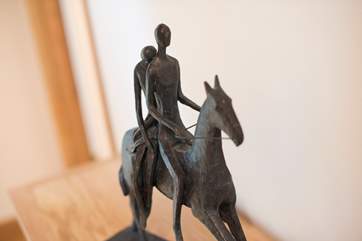 Lovely art around the house.