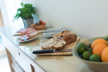 Local markets and the little town of Lostwithiel are great sources of Cornish produce.