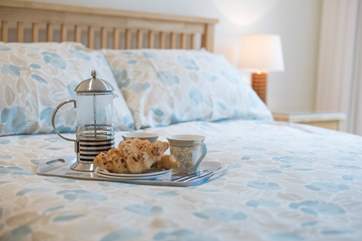 A lovely place for breakfast in bed.