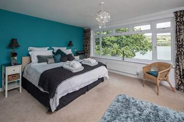 Bedroom 2 also enjoys a rather splendid water view. What a way to start the day!