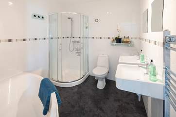 The en suite to bedroom 2.
