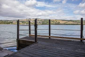 What incredible views. You can literally dip your toes in this little piece of heaven.
