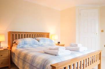 The master bedroom has an en suite shower-room (Bedroom 2).