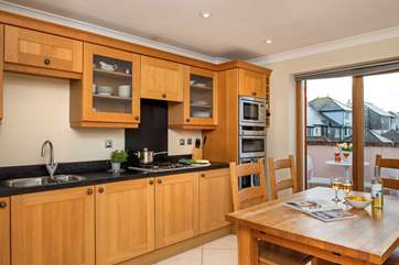 There is everything you need to cook a fabulous feast at Lock House.