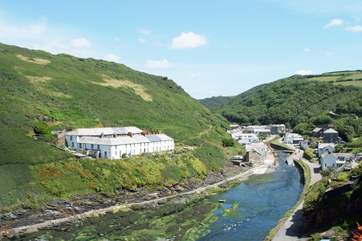Penally Cottage's location is one of the finest in Boscastle.