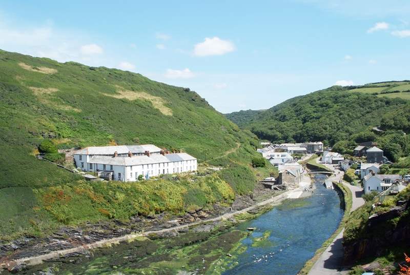 Penally Cottage's location is one of the finest in Boscastle.