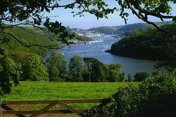 This wonderful view is five minutes' walk from the cottage's front door.