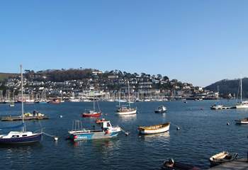 A view of Kingswear across the river from Dartmouth.