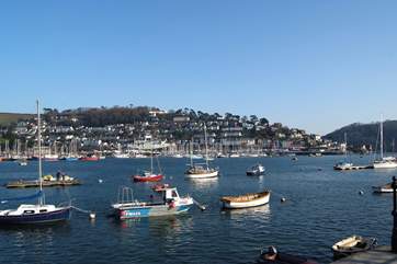 A view of Kingswear across the river from Dartmouth.
