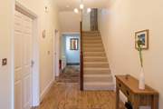 The hallway.
