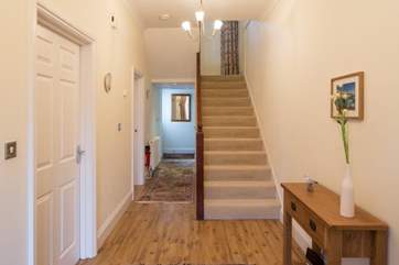The hallway.