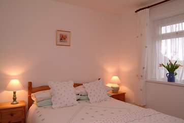One of the double bedrooms.