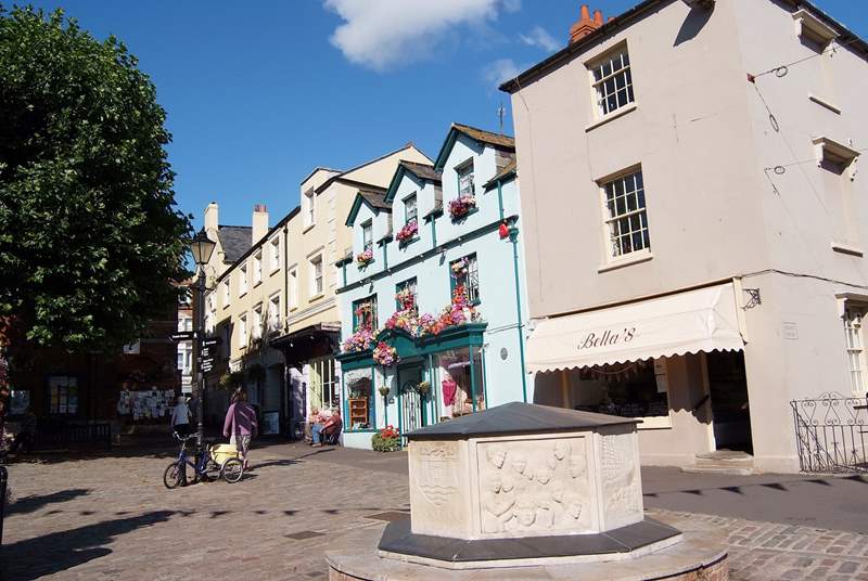 Lovely Bridport - recently shortlisted as High Street of the Year and voted 3rd in Britain's Best Market Towns by BBC Countryfile Awards!