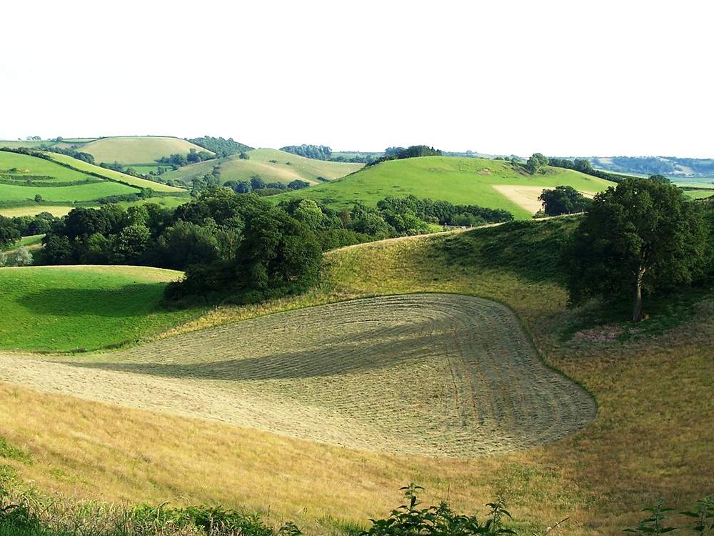 The countryside around Barbridge is stunning, ancient hillsides and wonderful views.