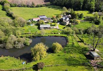 You are welcome to explore the farm -  just ask the owners - and to watch the wildlife using the lake. Please do take care and supervise children at all times