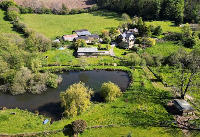 You are welcome to explore the farm -  just ask the owners - and to watch the wildlife using the lake. Please do take care and supervise children at all times