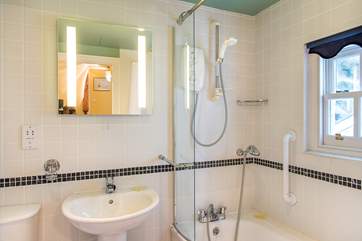 The bathroom on the second floor.