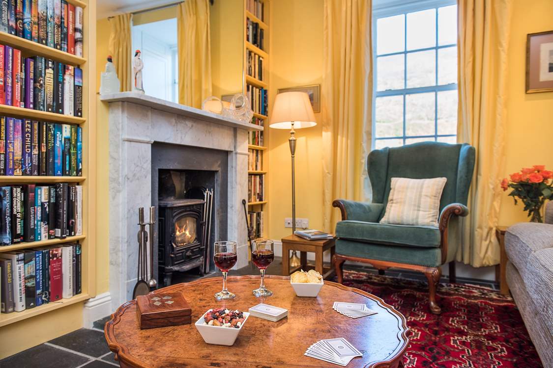 After a day of exploring the north Cornish coastline, what better than to come back and snuggle up in front of the toasty wood-burner.