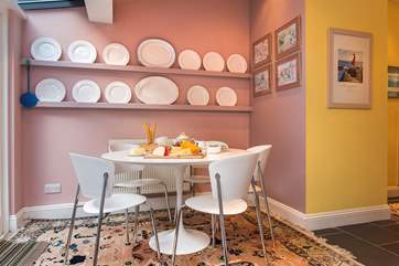 The dining-area.