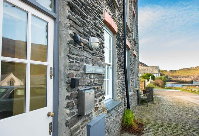 Step out of the front door and enjoy the view down to the harbour.