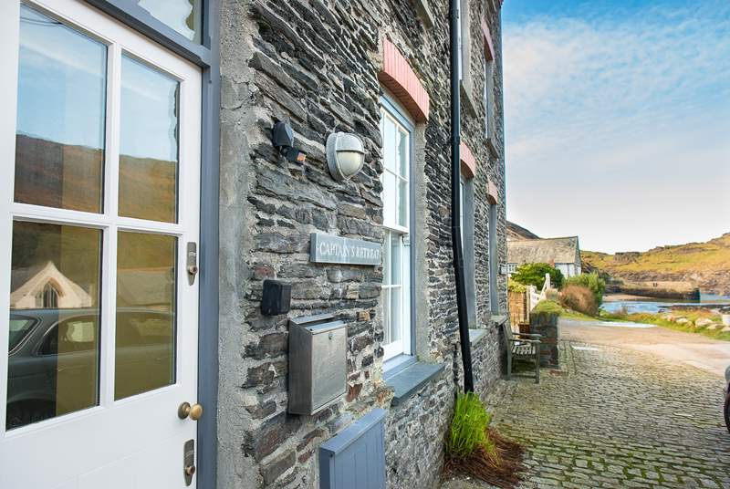 Step out of the front door and enjoy the view down to the harbour.