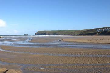 Polzeath beach.