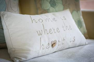 You really will feel at home at Filkins Cottage.