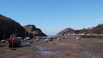 Pretty Watermouth Harbour is just a half mile walk - uphill on the way back!