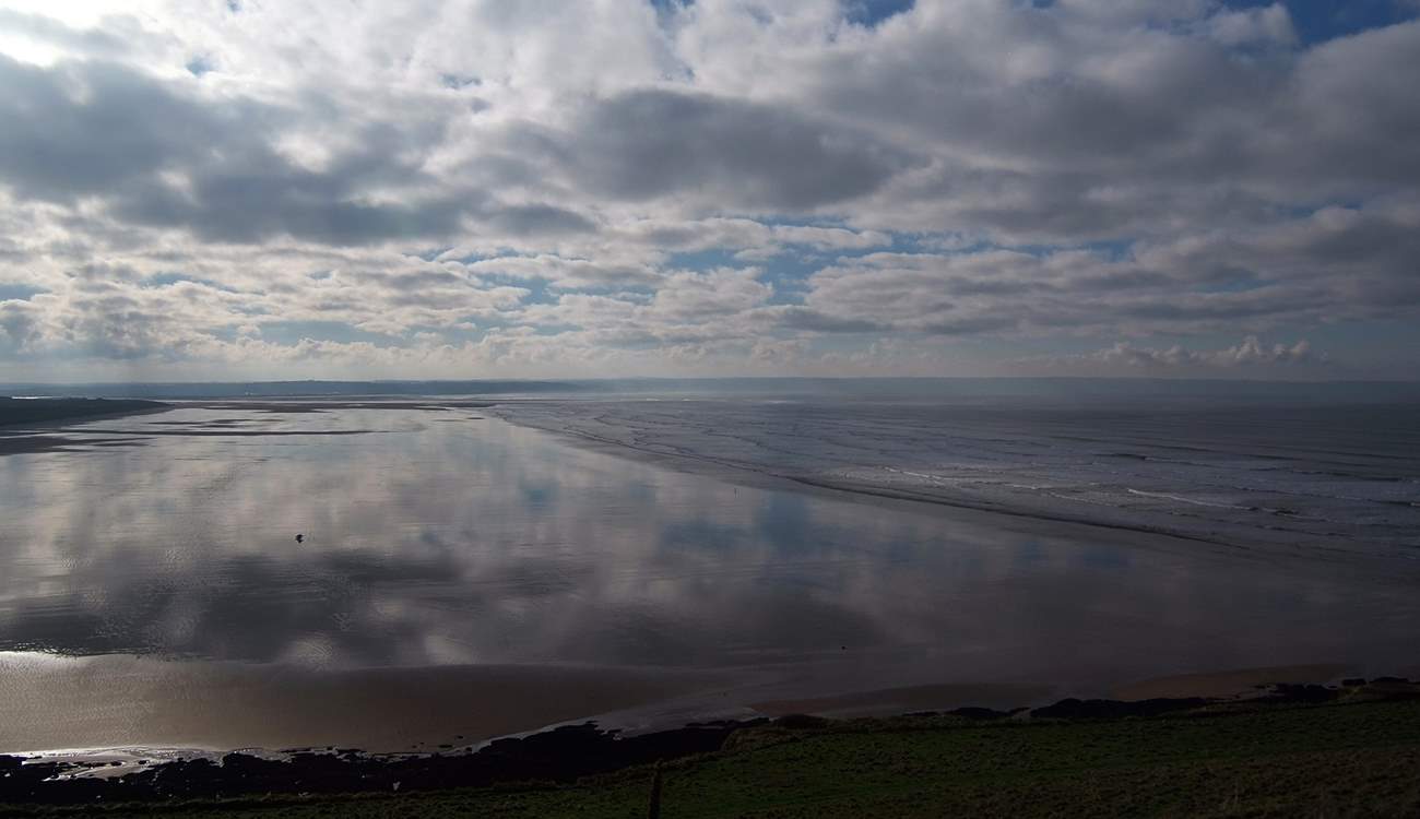 Saunton Sands - magical in the evening sun.