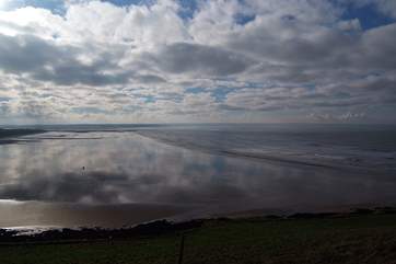Saunton Sands - magical in the evening sun.
