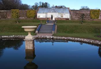 Inland, visit the National Trust estate at Arlington, lovely gardens, historic house, carriage museum and tea shop.