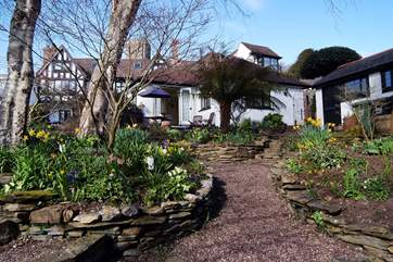 This is the wider setting for Little Bessemer. The owners' home is in the background but the cottage is so very private and sheltered.