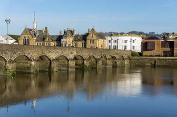 The pretty town of Bideford.