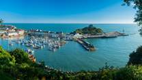 Ilfracombe is a delightful seaside town.