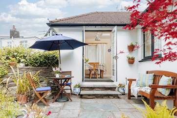 Little Bessemer is tucked away in the heart of this beautiful village, with a wonderful sub-tropical garden - inspiring whatever the time of year!