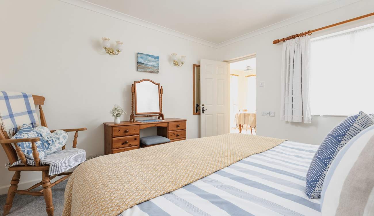 A lovely, spacious room.