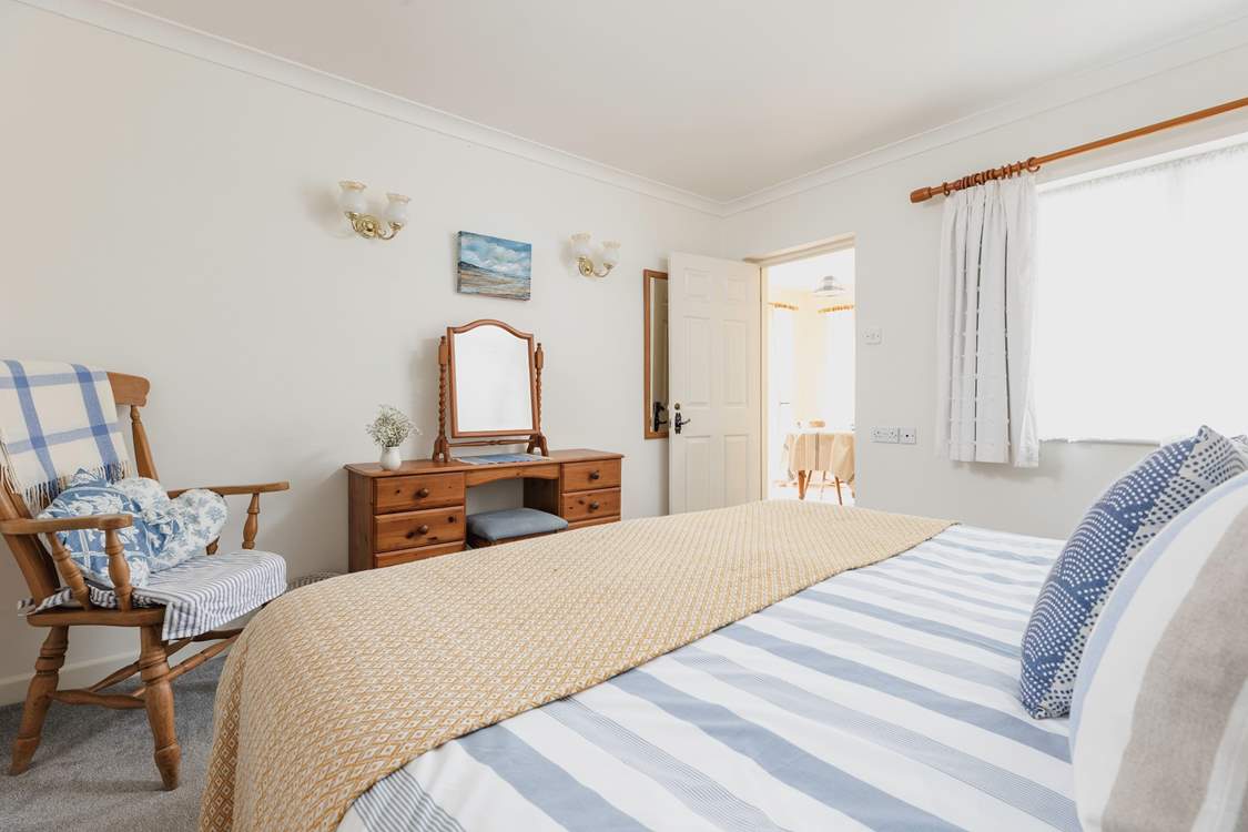 A lovely, spacious room.