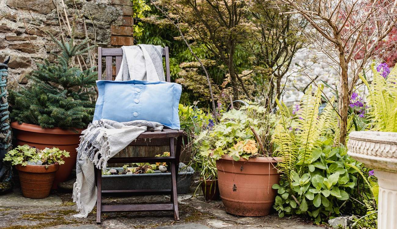 Sit back and relax with a good book.