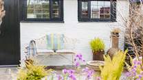 Enjoy the sunshine and your tranquil surroundings.